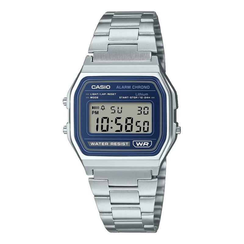 Reloj Casio Vintage A158wea-2 Original Plateado