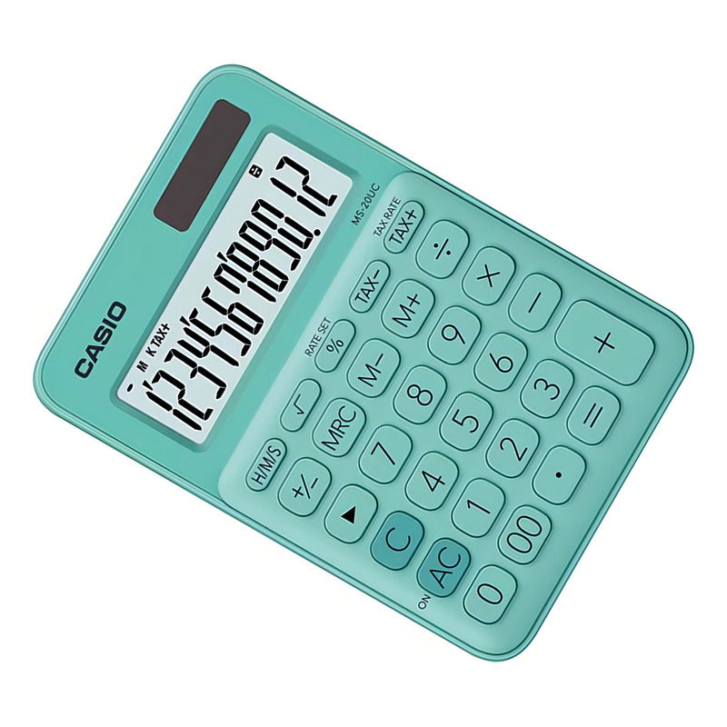 Calculadora Casio Ms-20uc Colores Surtidos Calipso Gn