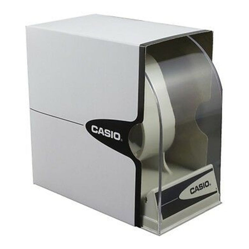 Reloj Casio Mtp1374d-2avdf Cuarzo Hombre Color De La Correa Plateado Color Del Bisel Negro Color Del Fondo Azul Marino
