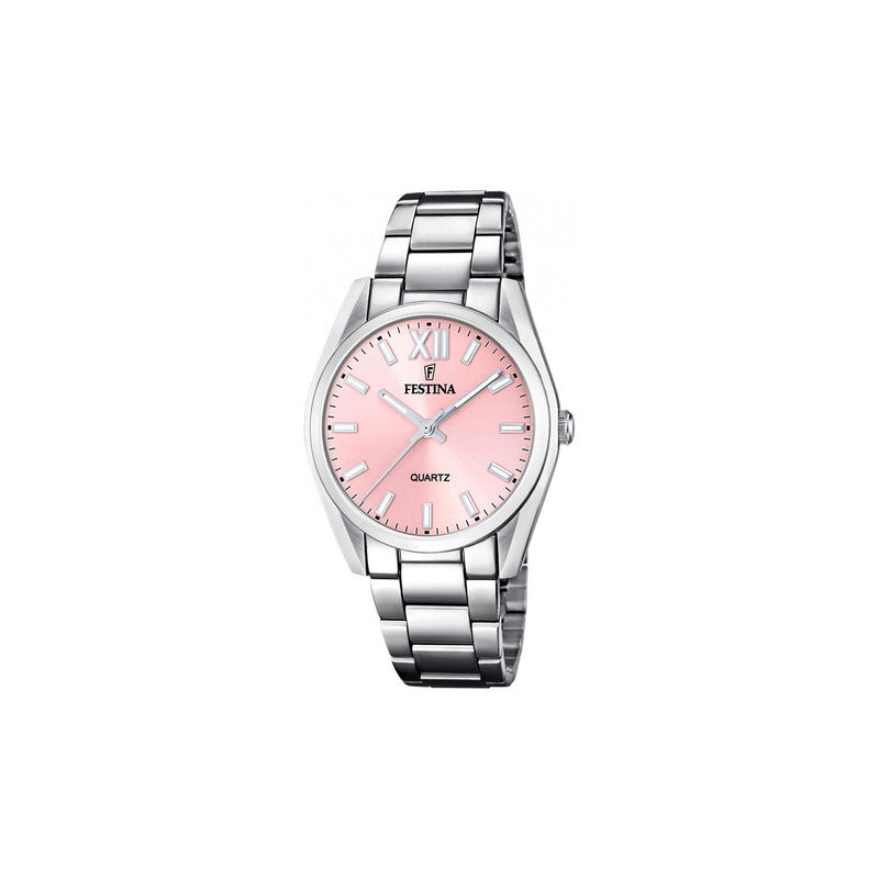 Reloj Para Mujer Festina Boyfriend F20622/2 Plateado