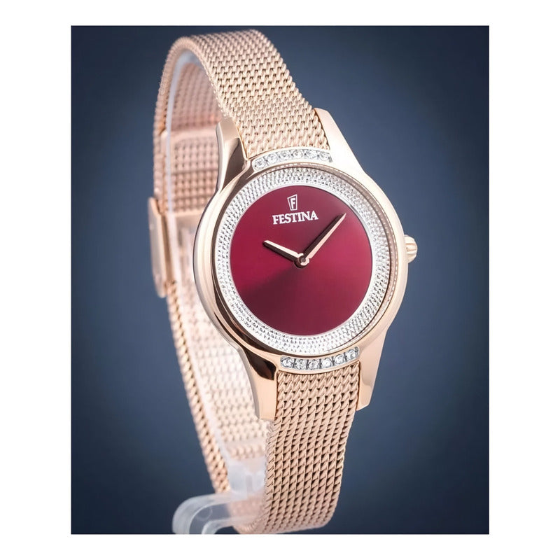 Reloj Festina Mujer F20496.1 Mademoiselle Original Rose Rojo