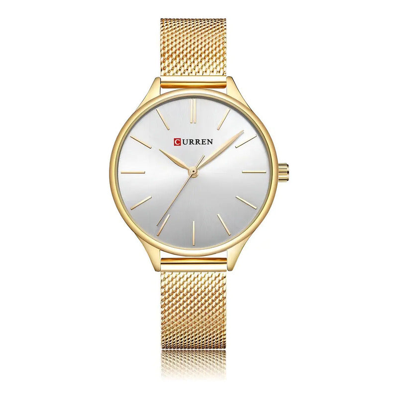Reloj De Pulsera Curren Cr 9024-4 Para Mujer En Color