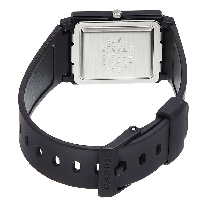 Reloj Casio Mq-27-7b De Hombre, Análogo Y Con Correa Negra Negro Blanco