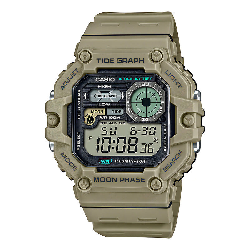 Reloj Casio Ws-1700h-5a Resina Hombre Marron
