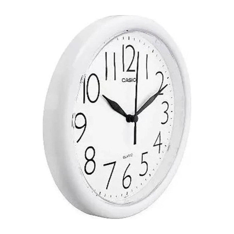 Reloj Pared Casio Iq-05-7 Blanco