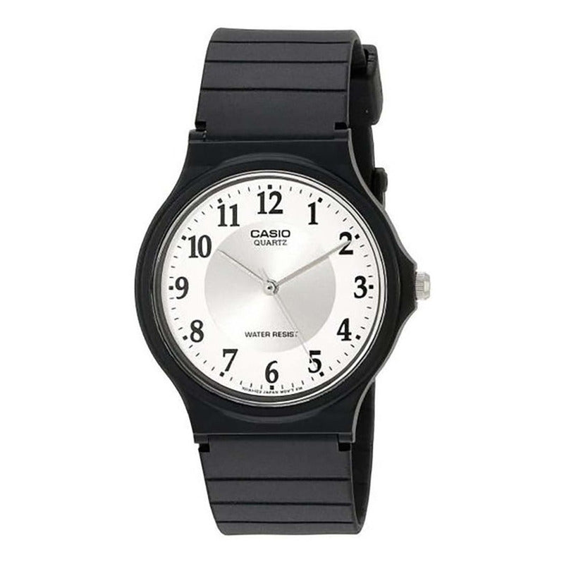 Reloj Casio Negro Mq-24 Colores Surtidos/relojesymas Blanco 7b3