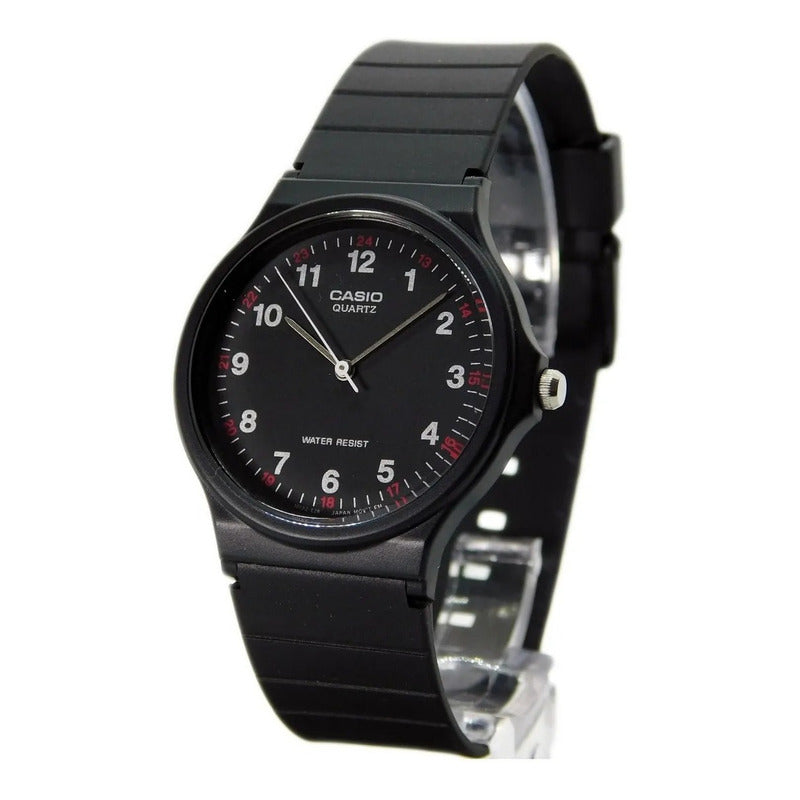 Reloj Pulsera Casio Mq-24-1bl Con Correa De Resina Color Negro