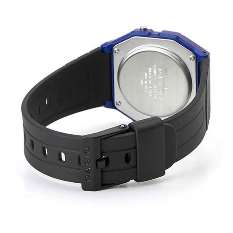 Reloj De Pulsera Casio Collection F-91wm-2a Relojesymas Negro Gris