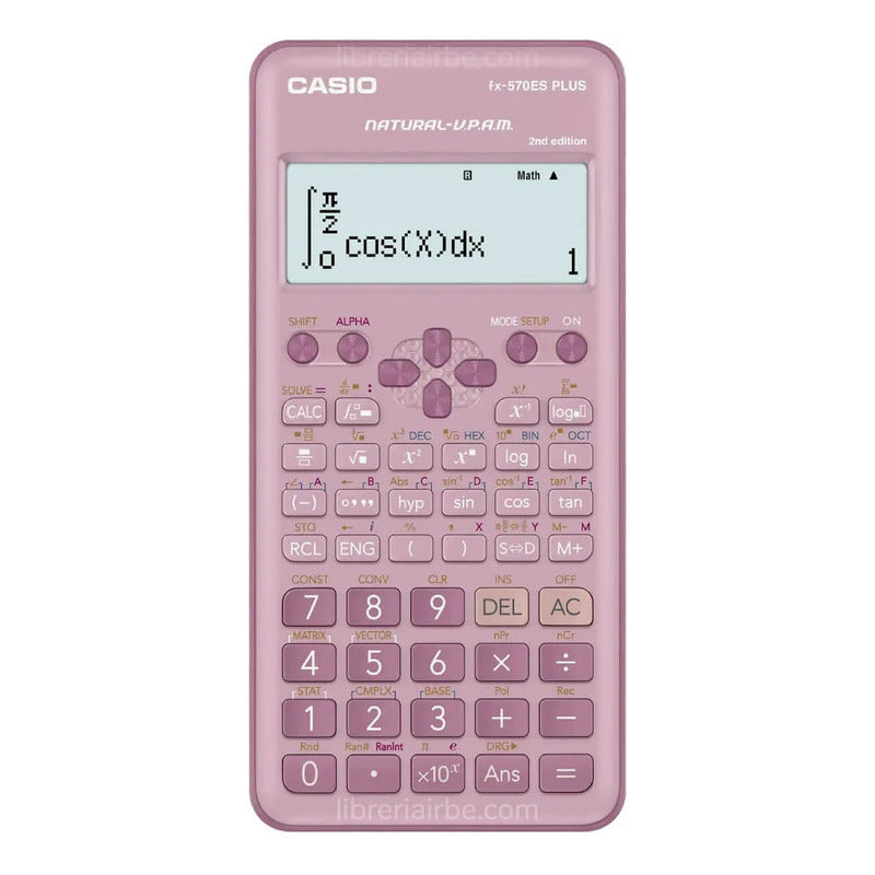 Calculadora Casio Cientifica Fx 570 La Plus 2edicion Es Plus Color Rosa