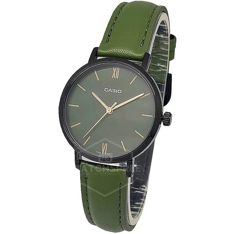 Reloj Casio Cuero Dama Ltp-vt02 Colores Surtidos/relojesymas