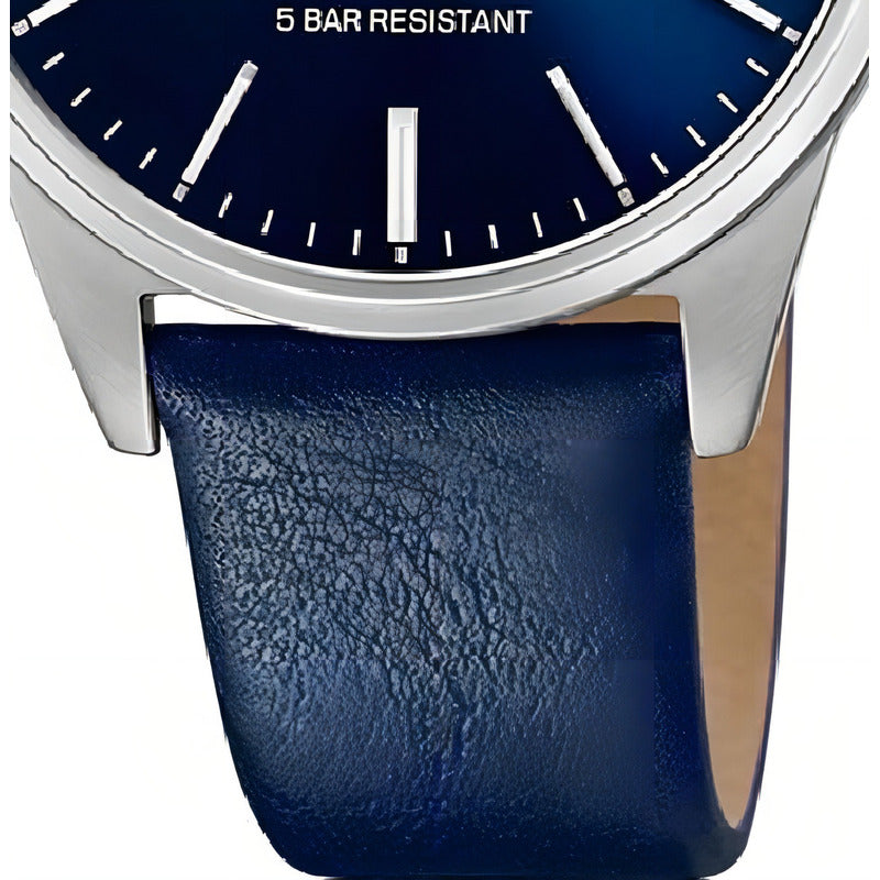 Reloj Festina F20512/3 Azul Para Hombre Plateado