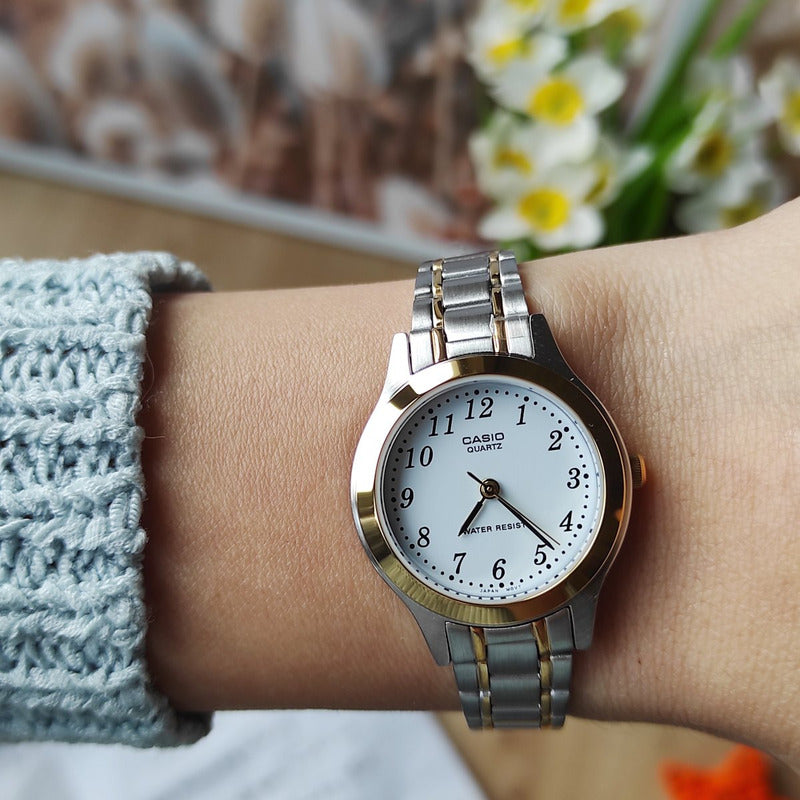 Reloj Casio Mujer Ltp-1128g-7brdf Original
