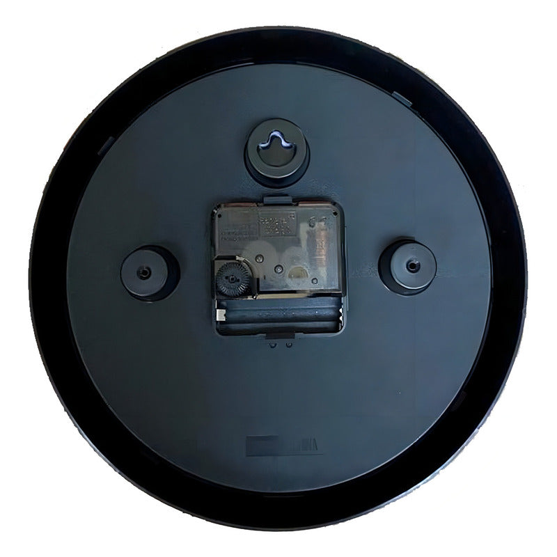 Reloj De Pared Analógico Siklos Gb-8081 20cm Fondo Blanco Azul Plástico