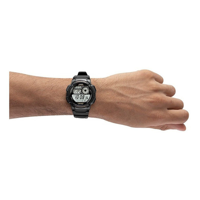 Reloj Casio Digital Ae-1000w Colores Surtidos/relojesymas Negro 1a