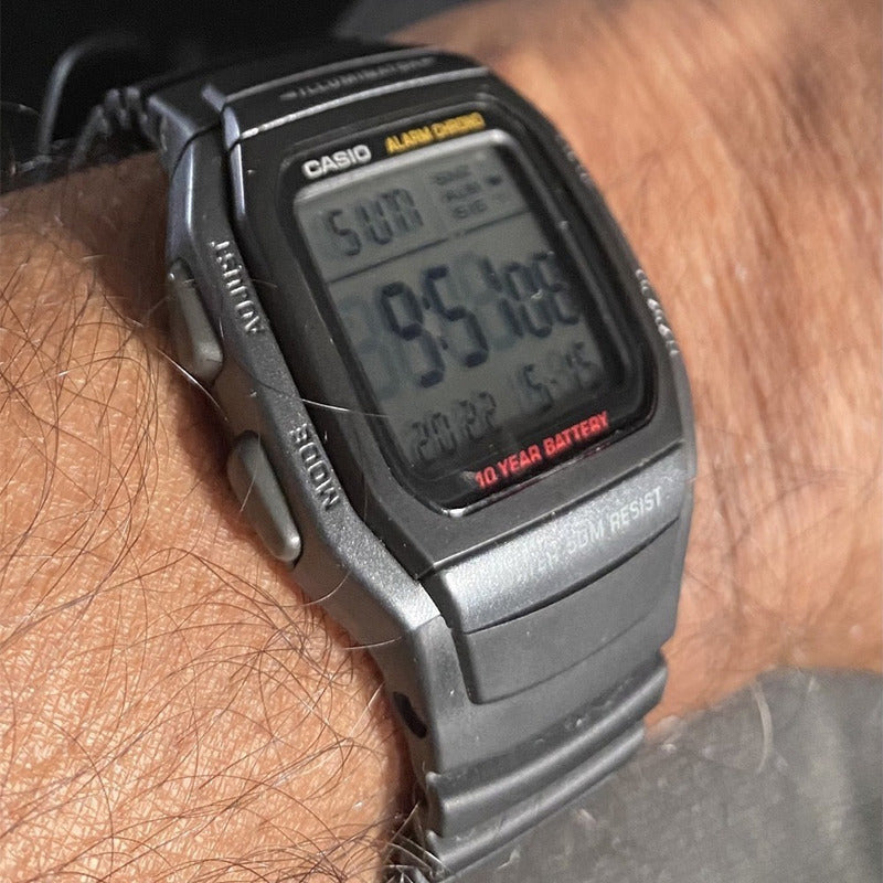 Reloj Casio Hombre W-96h Colores Surtidos/relojesymas Negro 1b