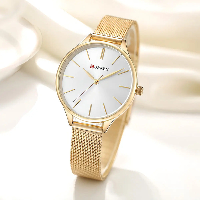 Reloj De Pulsera Curren Cr 9024, Para Mujer En Color