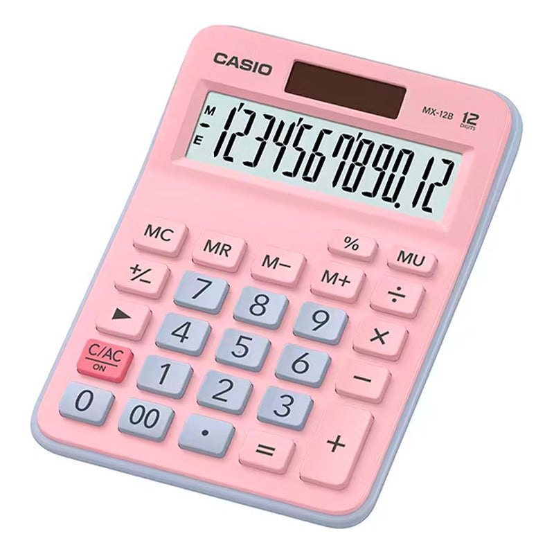 Calculadora Casiosobremesa Mx-12b-pklb Marrón Claro