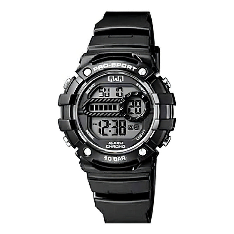 Reloj Niño Q&q By Citizen M154 Sumergible Relojesymas Correa Negro(002) Bisel Fondo Surtido