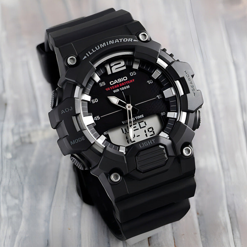 Reloj Casio Hdc-700-1avcf Analógico-digital Para Hombre Negro
