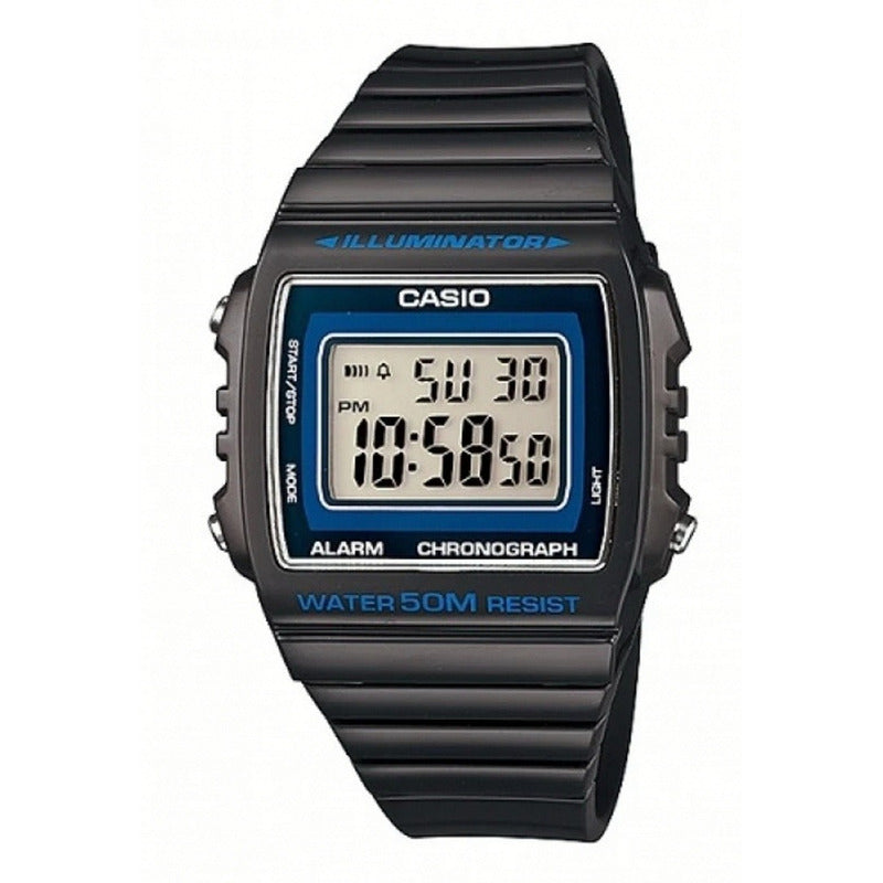 Reloj Mujer Casio Vintage W-215h-8avdf Relojesymas Negro