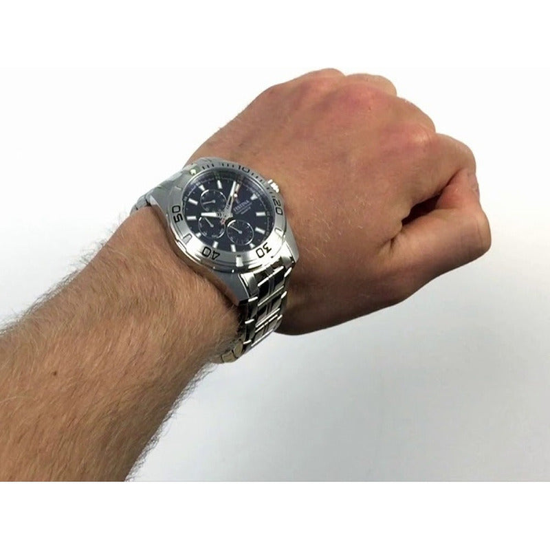 Reloj F20445/2 Festina Hombre Multifunción Plateado