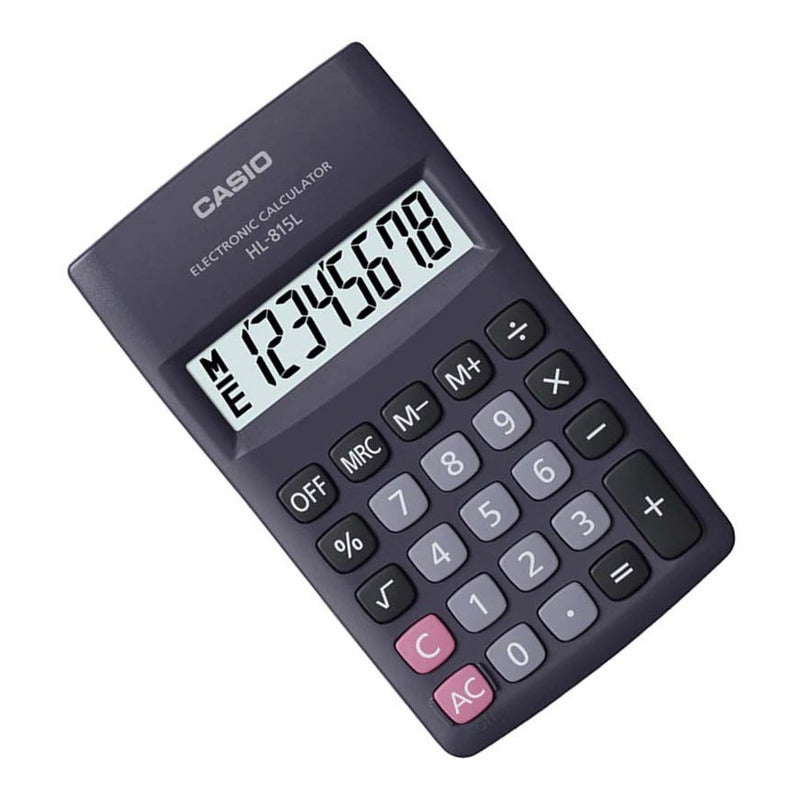 Calculadora Casio Hl-815 Colores Surtidos Relojesymas Celeste