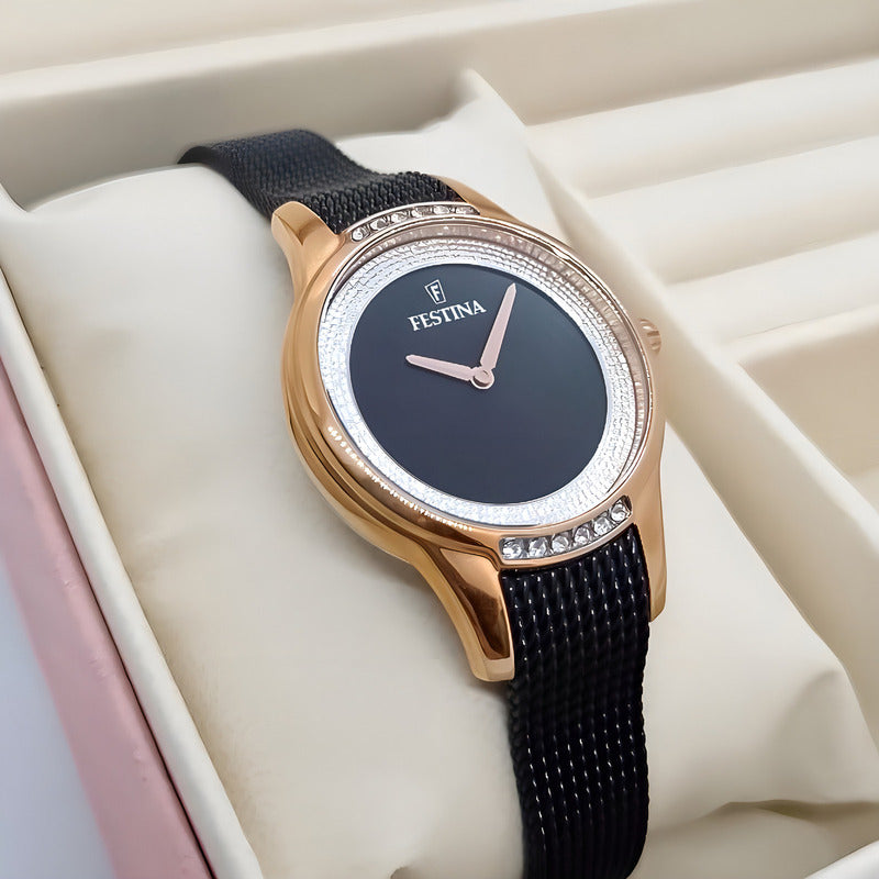 Reloj Festina F20496/2 Mujer Mademoiselle Negro