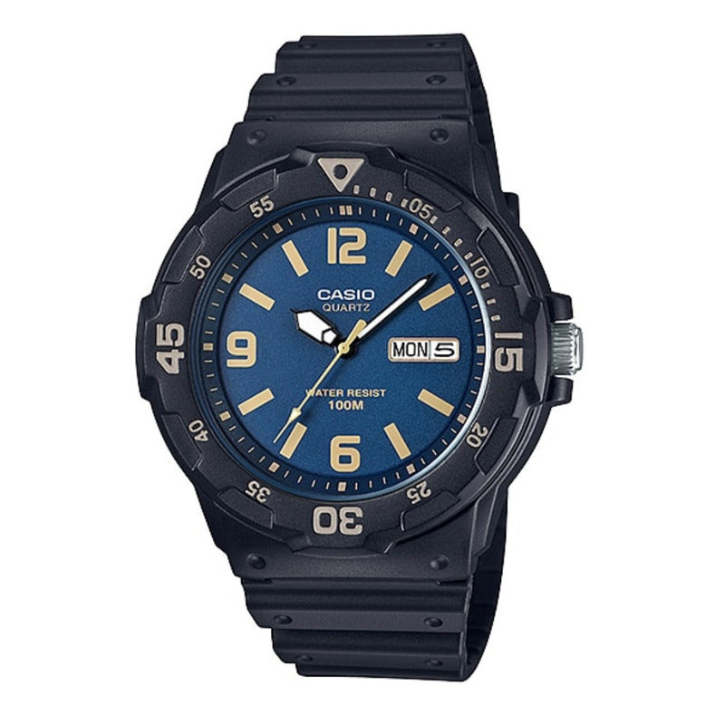 Reloj De Pulsera Casio Youth Mrw-200h-2b3 Original Negro Azul
