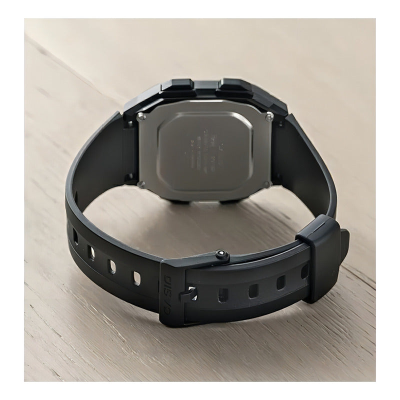 Reloj Casio F-201wa-1adf Cuarzo Hombre Negro Natural