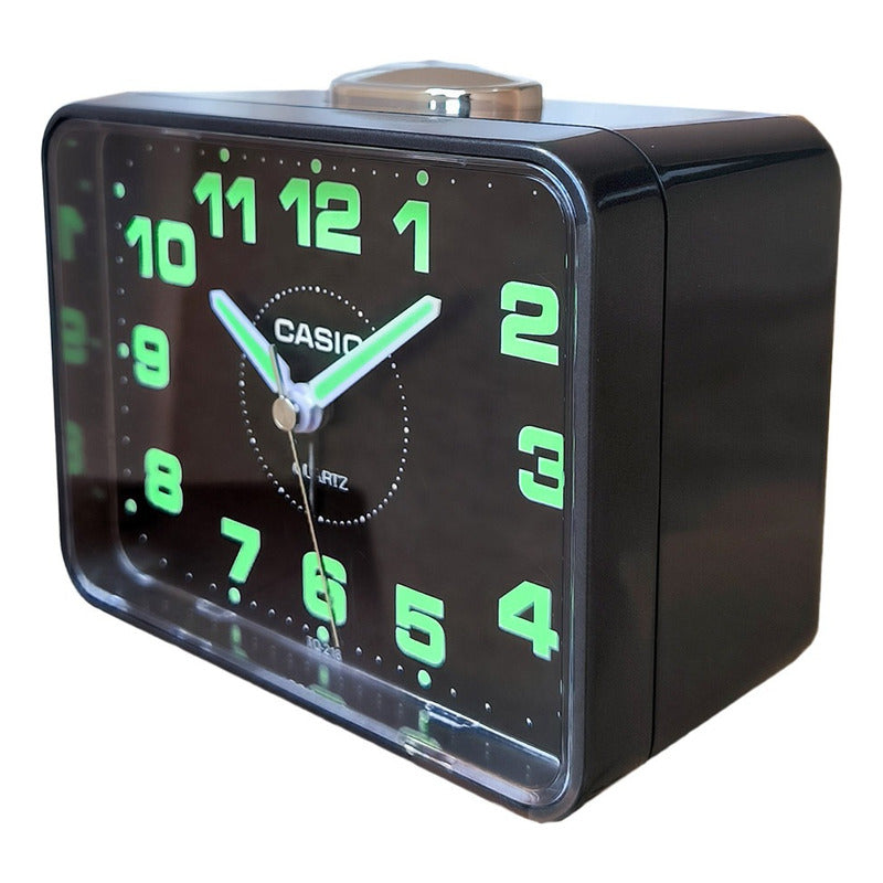Reloj De Mesa Casio Tq-218-1 Color Negro