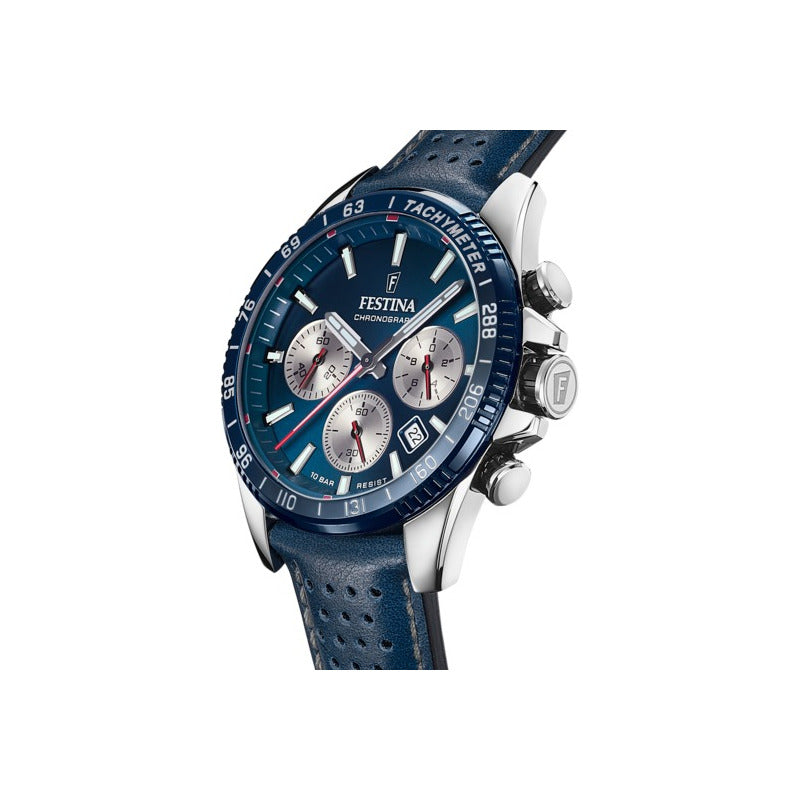 Reloj F20561/3 Festina Hombre Timeless Chronograph Azul Oscuro Azul