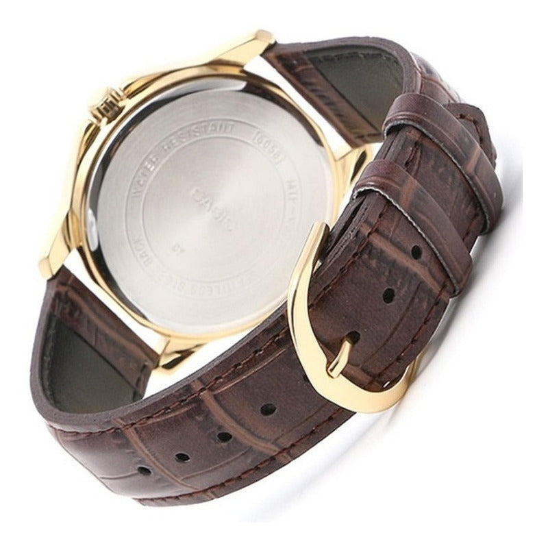 Reloj Casio Mujer Ltp-v004gl-7audf Café