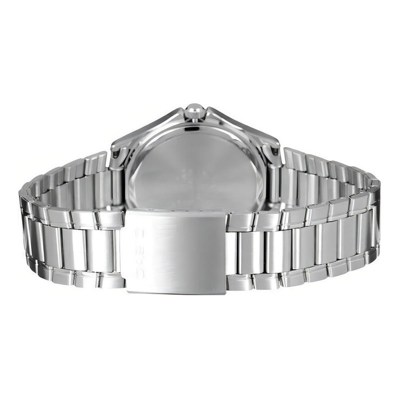Reloj Casio Hombre Mtp-1183a-1adf Plateado Negro