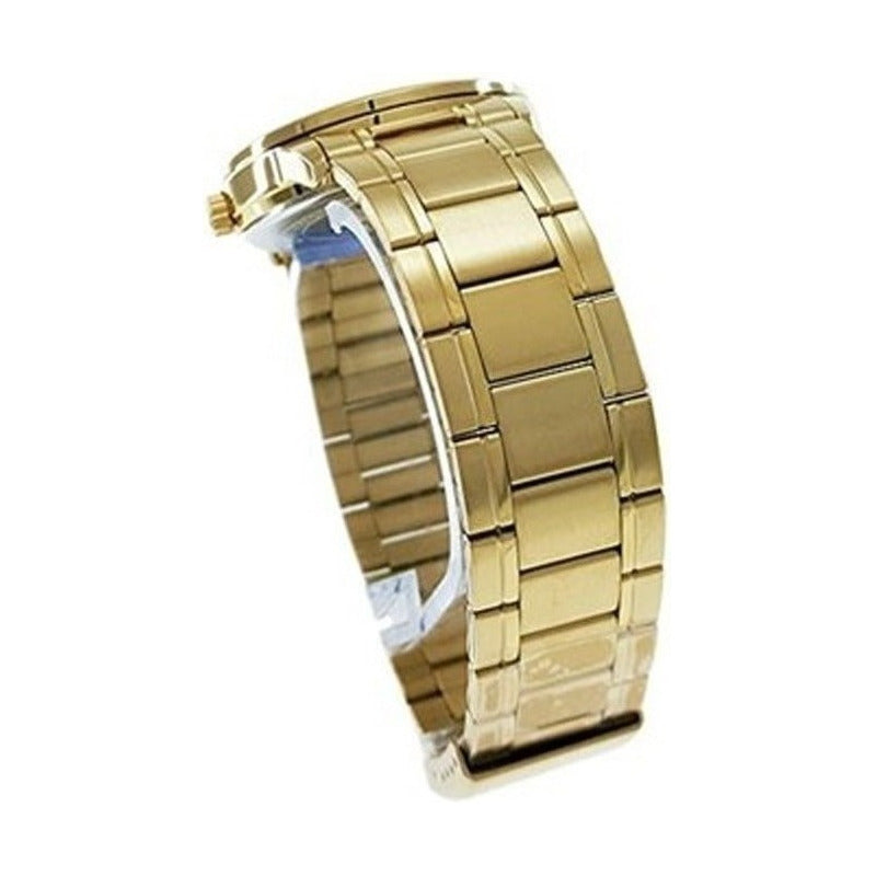 Reloj Casio Ltpv002 Mujer Acero Dorado Watchsalas Full