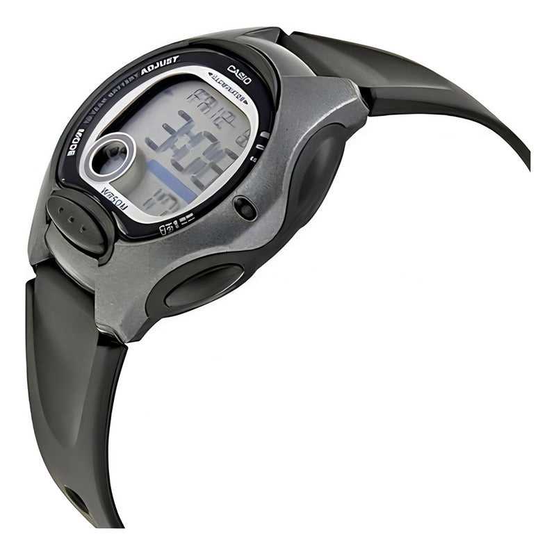 Reloj Casio Lw-200 Color De La Correa Negro 1b