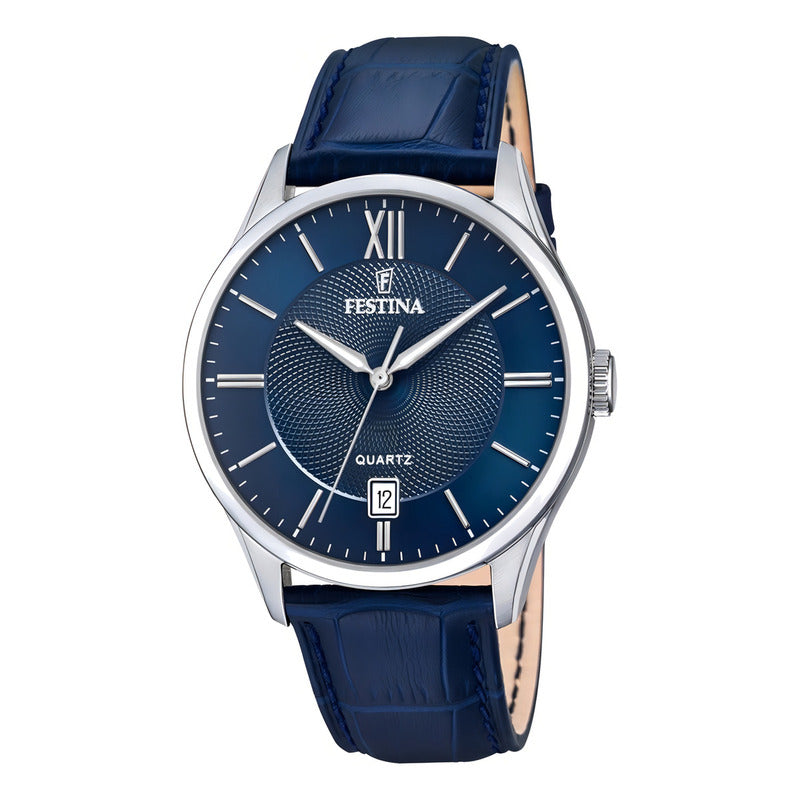 Reloj F20426/2 Festina Hombre Acero Clasico /marisio Azul