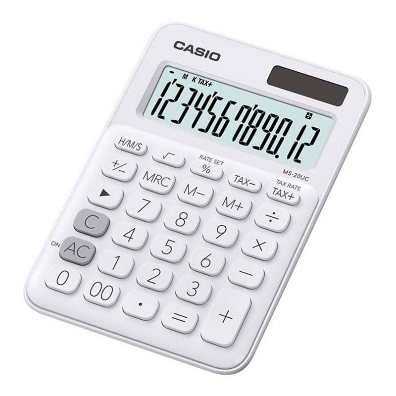Calculadora Casio Ms-20uc Colores Surtidos