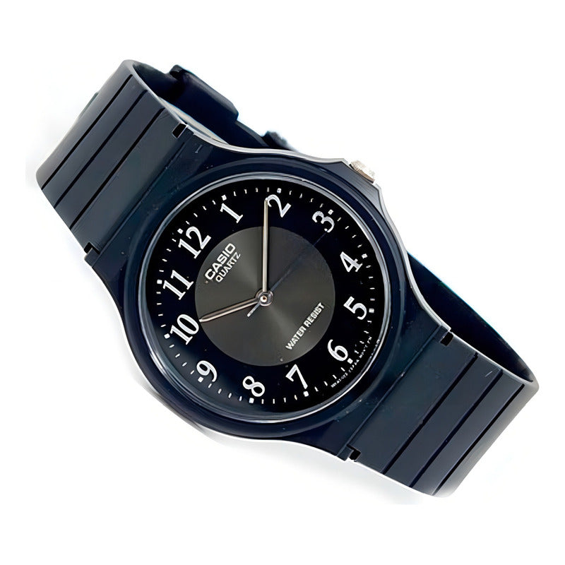 Reloj Pulsera Casio Mq-24-1b3 Con Correa De Resina Color Negro