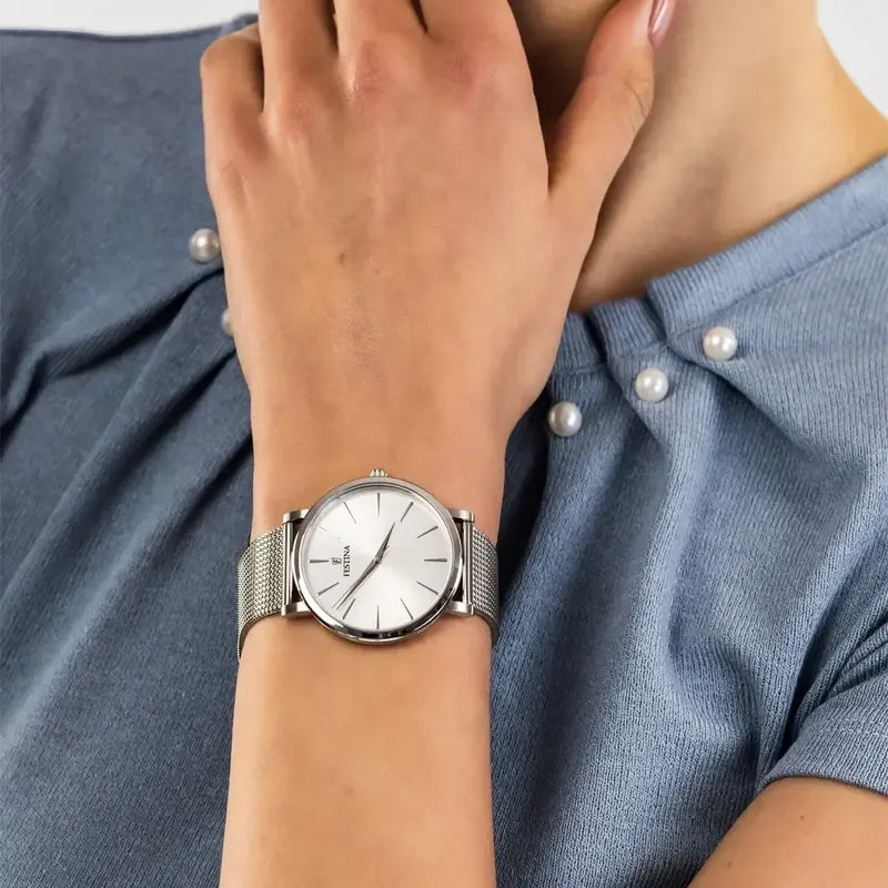 Reloj Festina The Originals F20475 Mujer Relojesymas Correa -1 Plateado