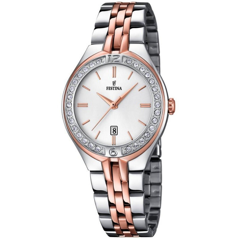 Reloj F16868/2 Festina Mujer Mademoiselle Plateado Blanco
