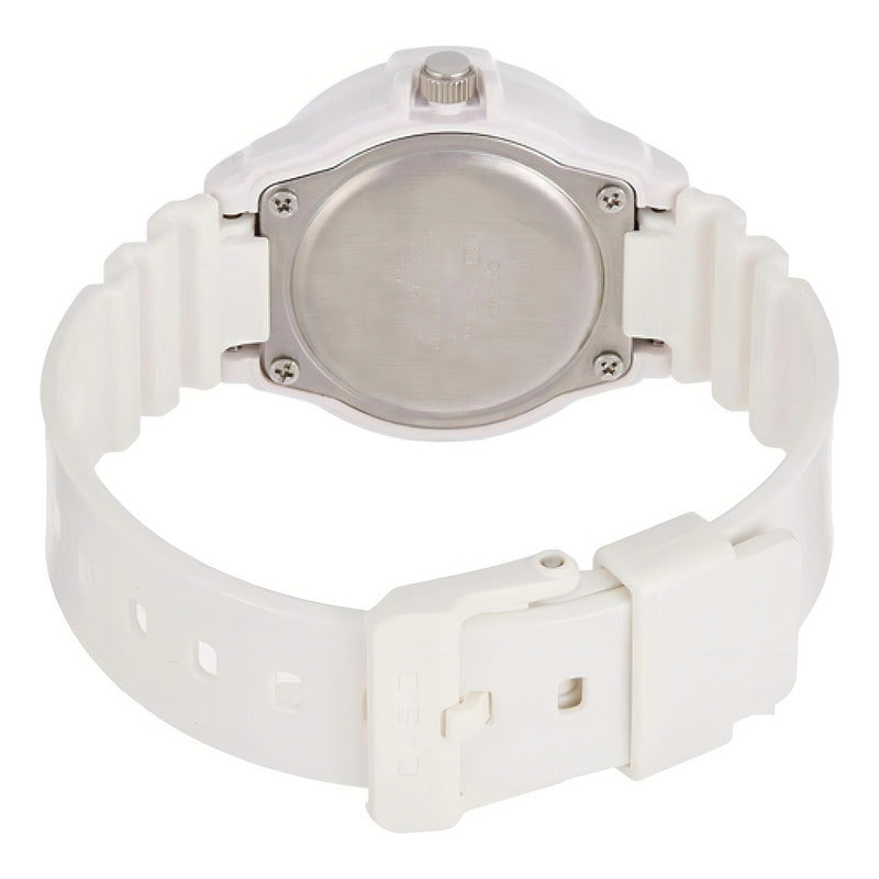 Reloj Casio Lrw-200h-4e3vdf Cuarzo Mujer Color De La Correa Blanco