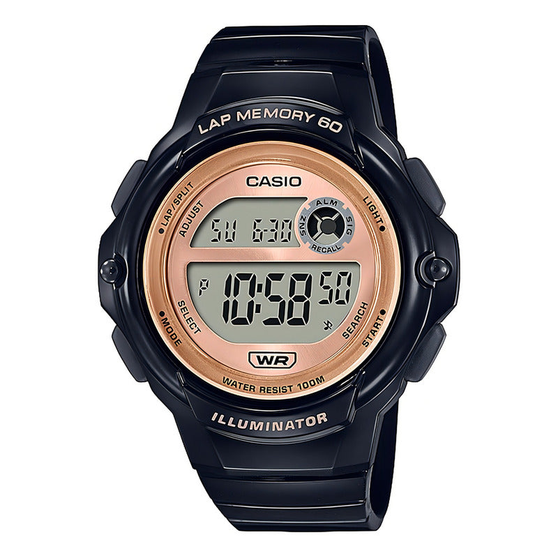 Reloj Casio Lws1200h-1avdf Cuarzo Dama Original Negro