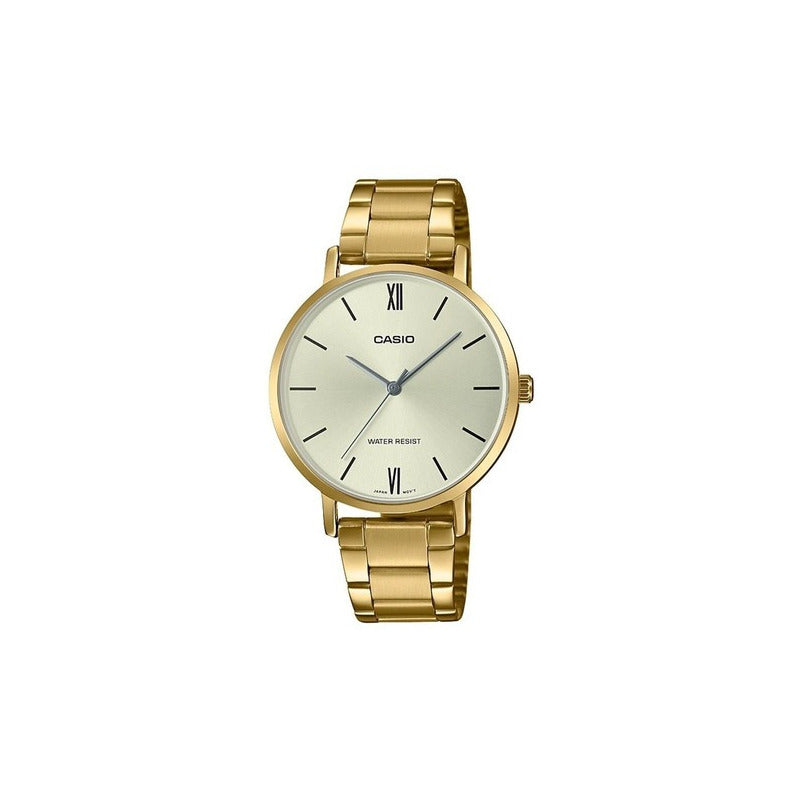 Reloj Mujer Casio Ltp-vt01g-9b Dorado Relojesymas Dorado