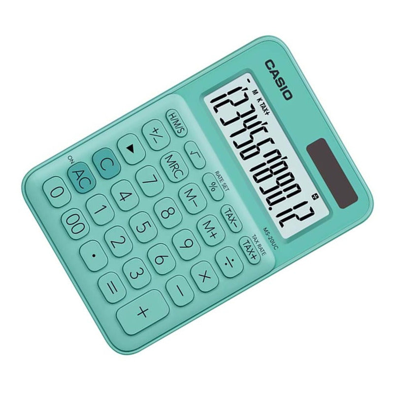 Calculadora Casio Ms-20uc Colores Surtidos