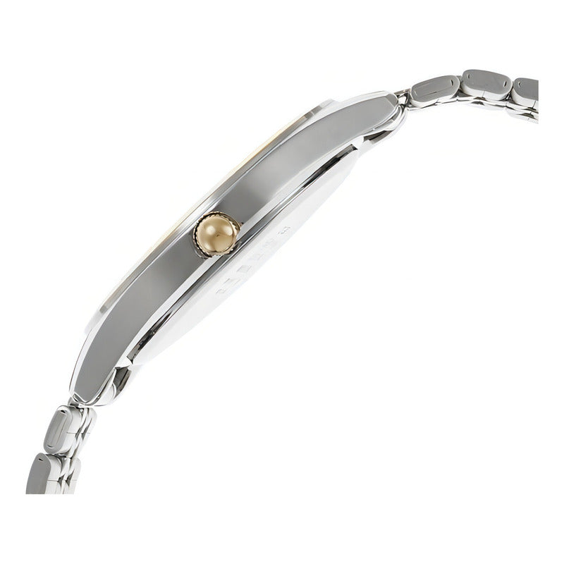 Reloj Casio Dama Ltp-1129g-7bh Dorado Y Plateado