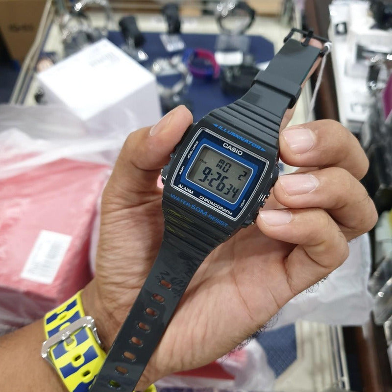 Reloj Mujer Casio Vintage W-215h-8avdf Relojesymas Negro