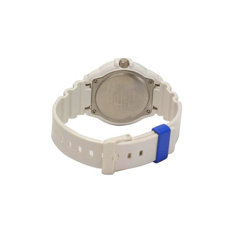 Reloj Hombre Casio Mrw-200hc-7b2 Relojesymas Blanco Celeste Negro