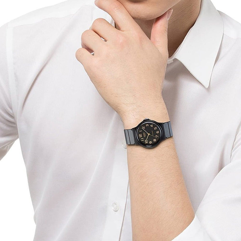Reloj De Pulsera Casio Collection Mq-24-1b Relojesymas Negro