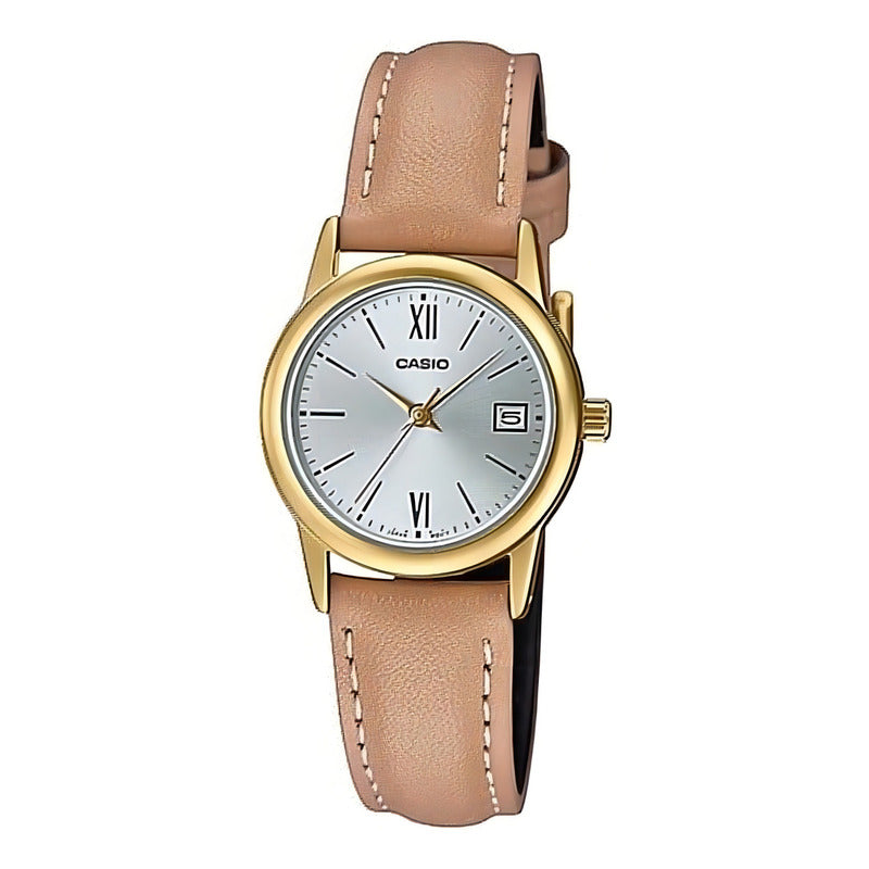 Reloj Casio Ltp-v002gl-7b3udf Rosa Mujer