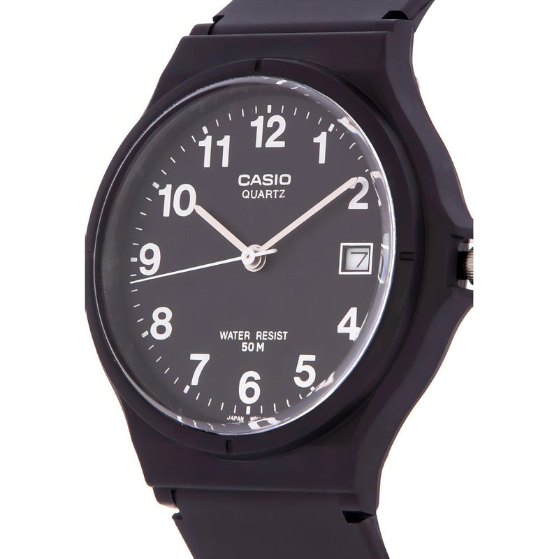 Reloj Casio Unisex Mw-59 Calendario Original Negro Opcional